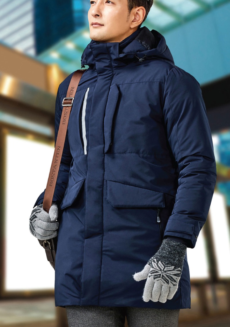 PW-K100 웰론 캐주얼 파카(돕바)보온성 활동성 BEST겨울점퍼 동계근무복 단체복 사무복