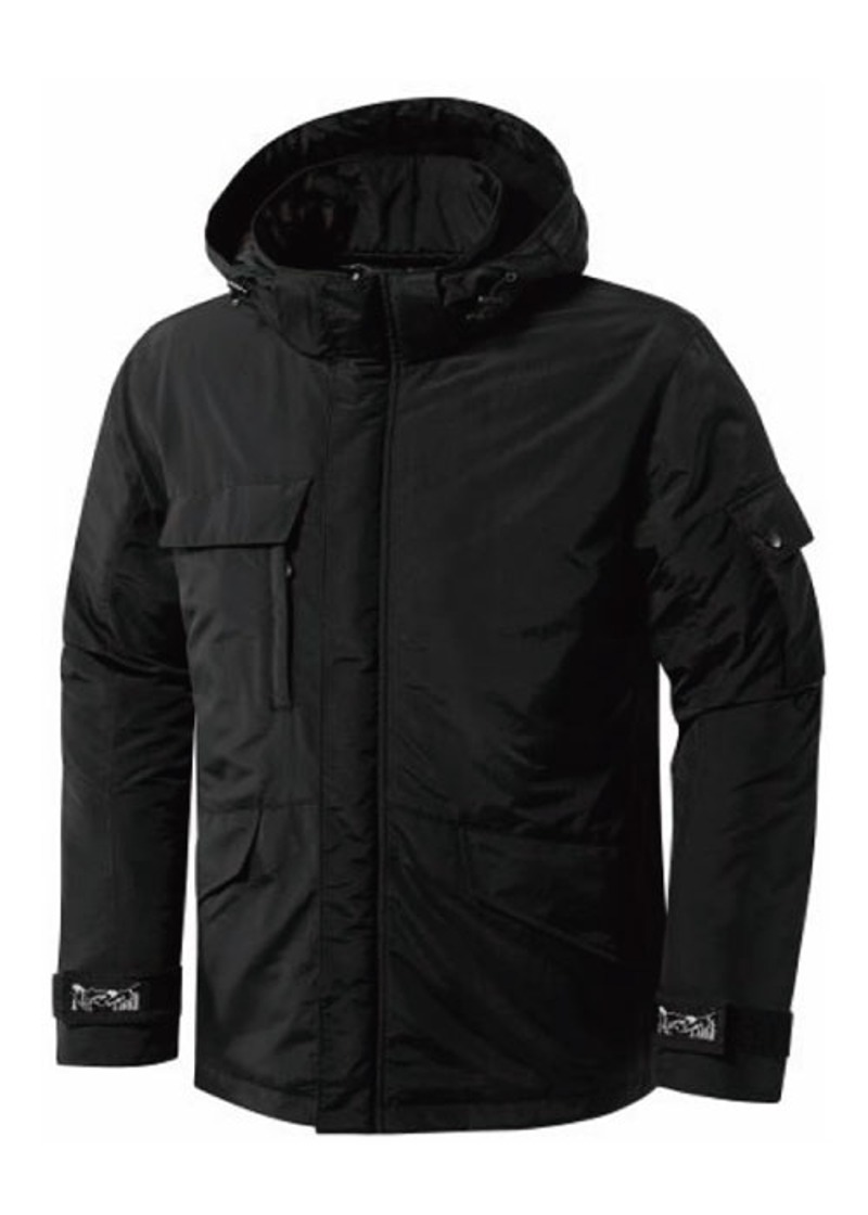 JK550W 캐주얼 방한 자켓 겨울용 바람막이 자켓 검정