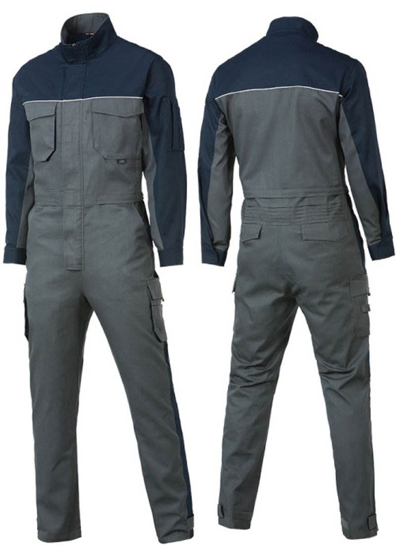 SJ-2 정비복 일체형 스즈끼 회색/곤색근무복 사무복 작업복 단체복