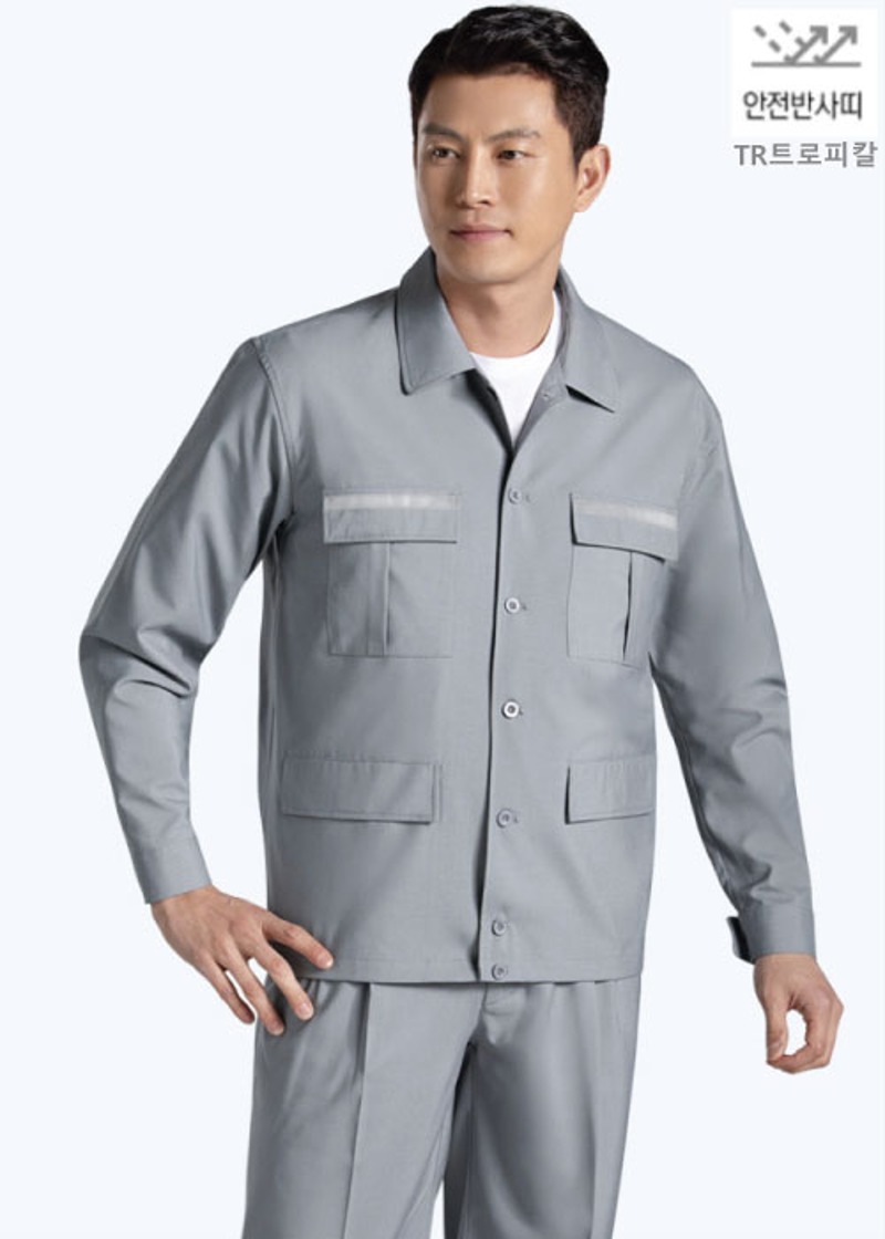 MT-708상의 MT-708하의 그레이(상.하 별도구매가능)중공업스타일 / TR트로피칼작업복 단체복 근무복