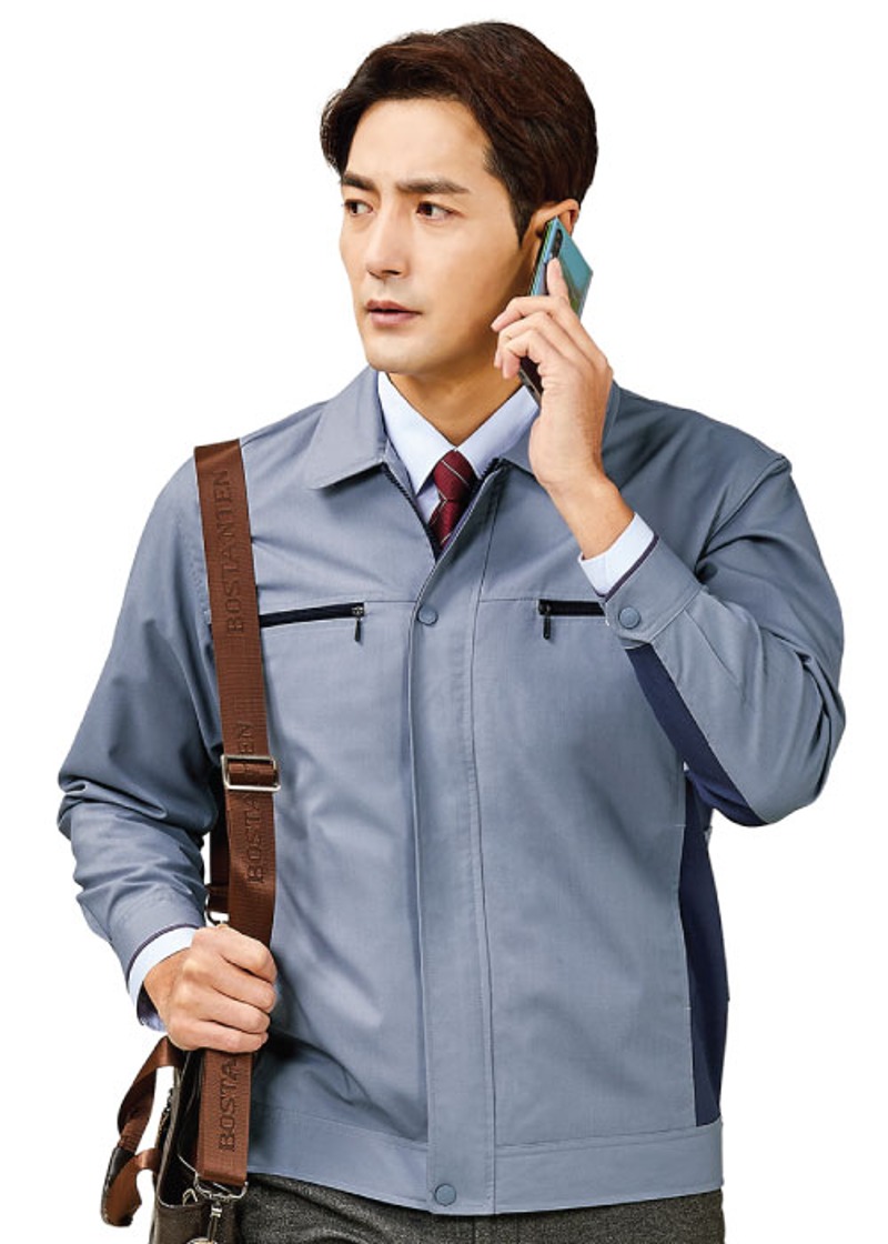 PS-J009 라이트민트 춘하점퍼근무복 사무복 작업복 단체복