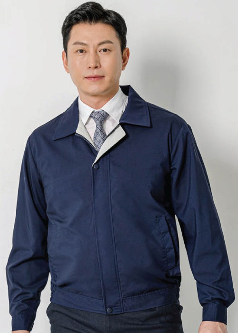 MT-609 춘하점퍼 네이비근무복 사무복 작업복 단체복