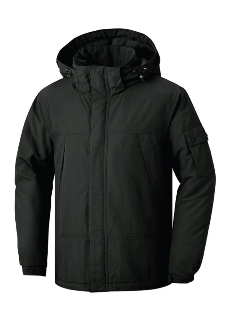 JK540W 캐주얼 방한 자켓 겨울용 바람막이 자켓 검정