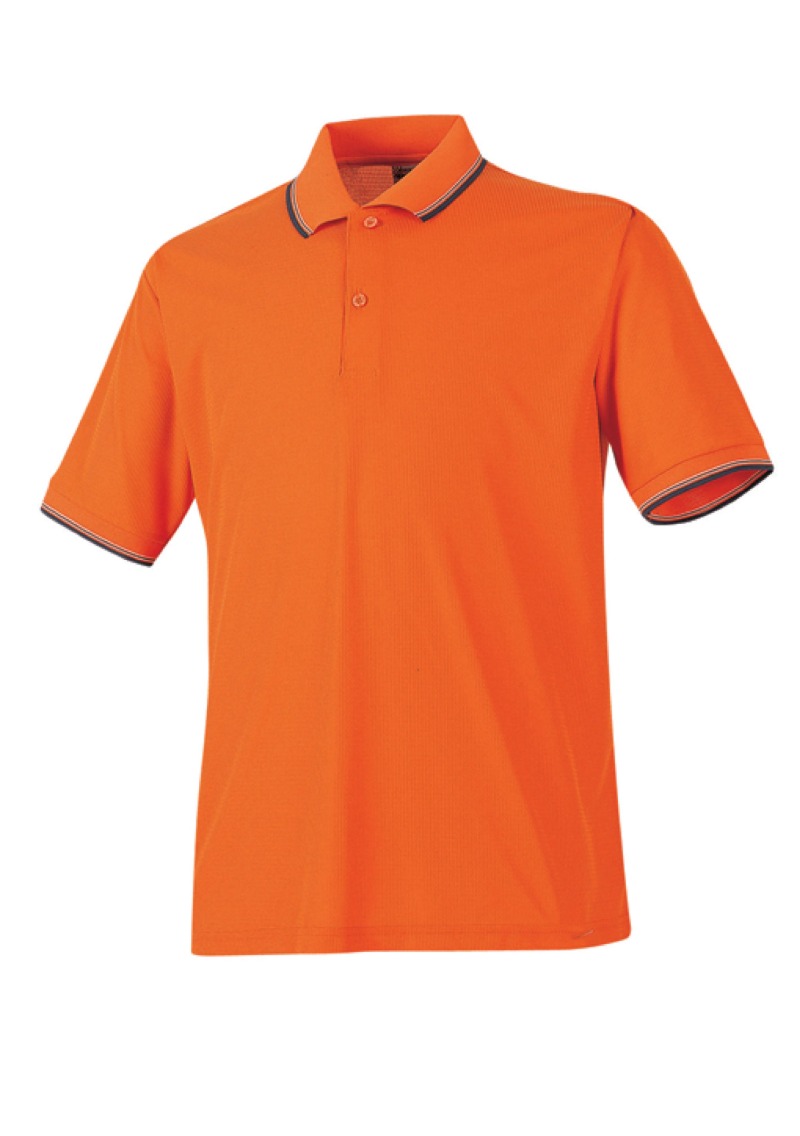 MJ7273 오렌지 반팔폴로 티셔츠