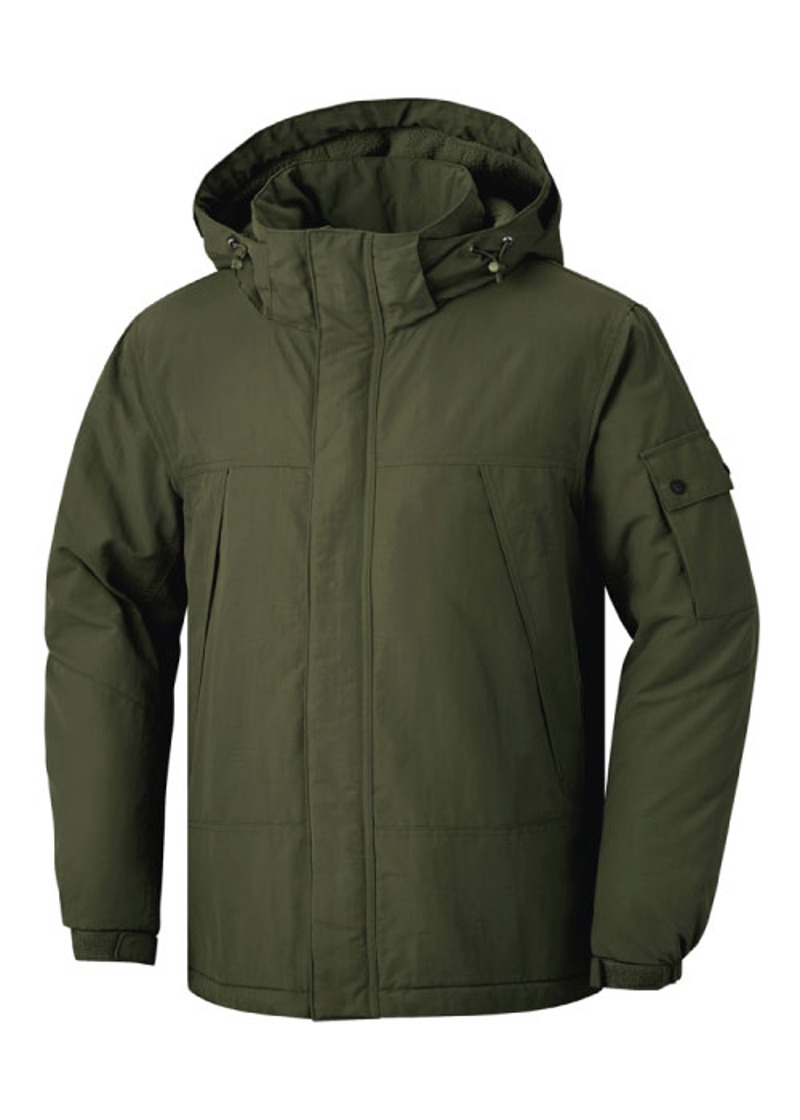 JK540W 캐주얼 방한 자켓 겨울용 바람막이 자켓 카키